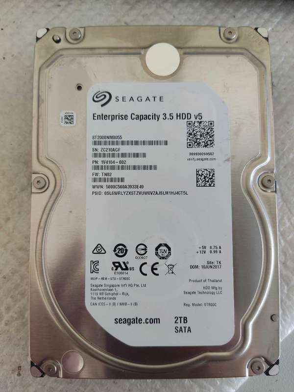 Seagate 2TB SATA Hard Drives