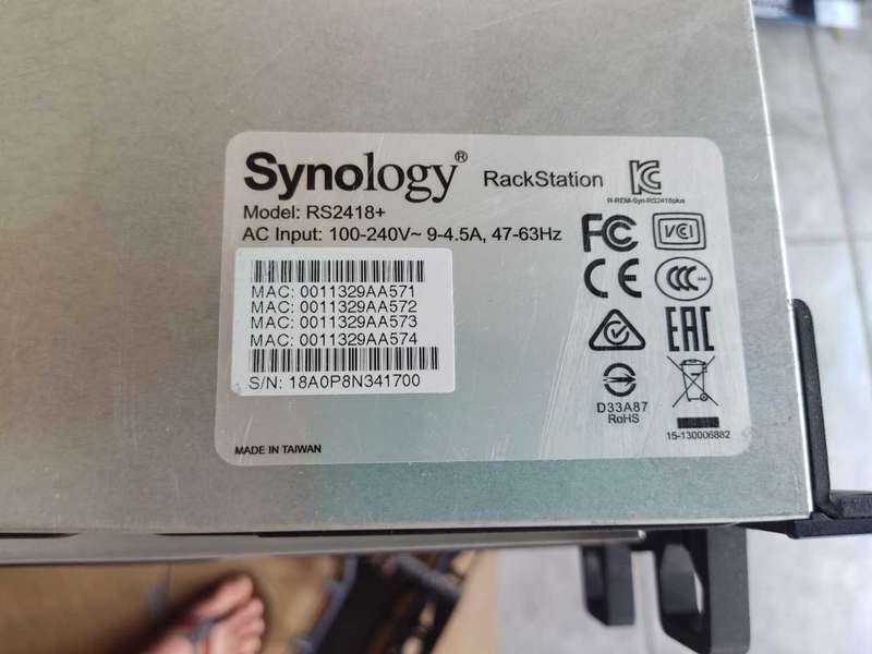 12 Bay NAS - Synology RS2418+ RackStation