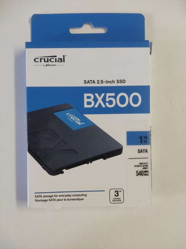 1TB 2.5" SSD - Crucial BX500