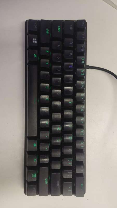 Razer Huntsman Mini 60% Gaming Keyboard (LED Lights faulty)