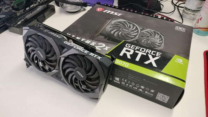 MSI Ventus RTX 3070 8GB