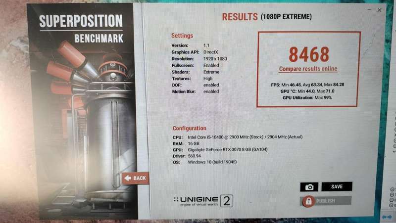 Gigabyte EAGLE RTX 3070 8GB