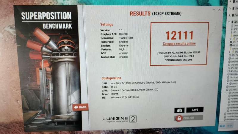 RTX 3090 24GB - Gainward Phoenix