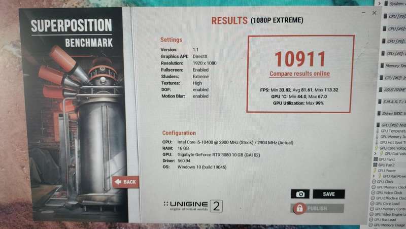 Gigabyte EAGLE RTX 3080 10GB