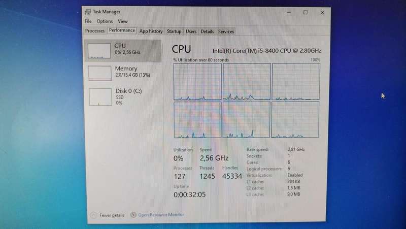 HP ProDesk - Core i5 8th Gen / 256GB NVME / 16GB RAM