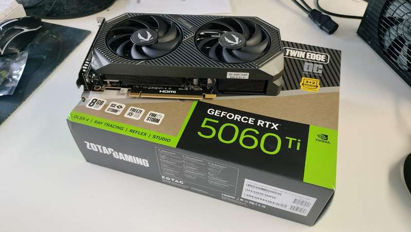 RTX 5060 Ti 8GB - Zotac TwinEdge