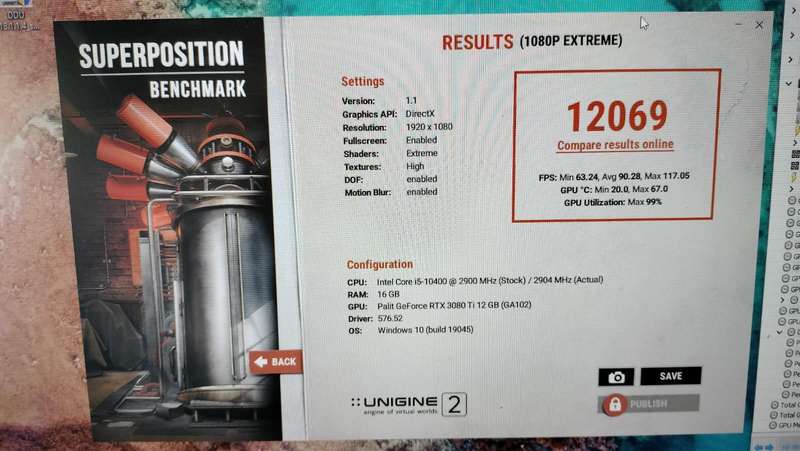 Gainward Phoenix RTX 3080 Ti 12GB
