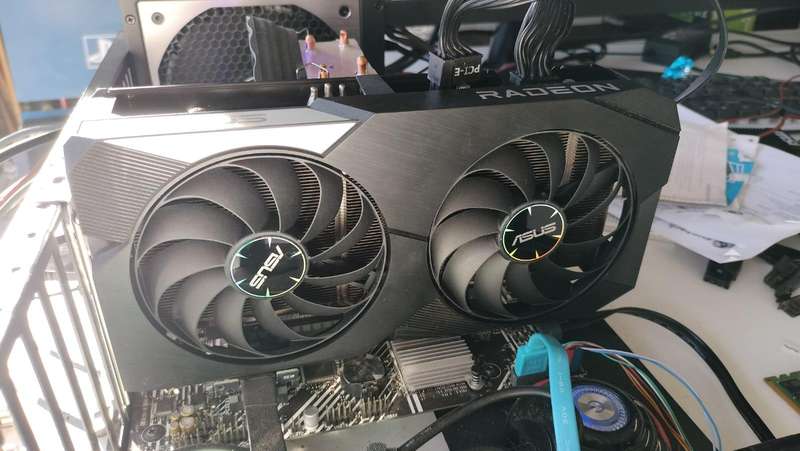 RX 6600 8GB - Asus Dual