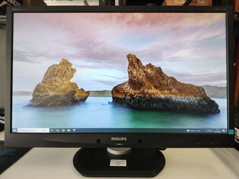 Philips Brilliance 241P4QPYEB MVA 24" Full HD Monitor (Black)