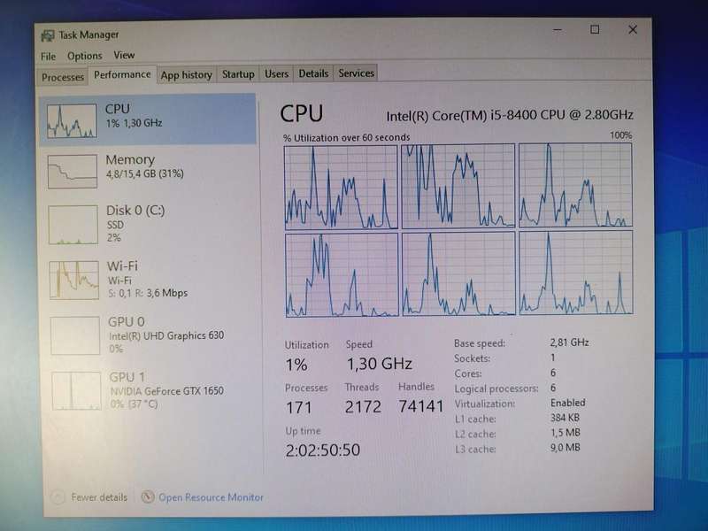 Budget Gaming PC - GTX 1650 / Intel 8th Gen Core i5 / 16GB RAM / 256GB NVME