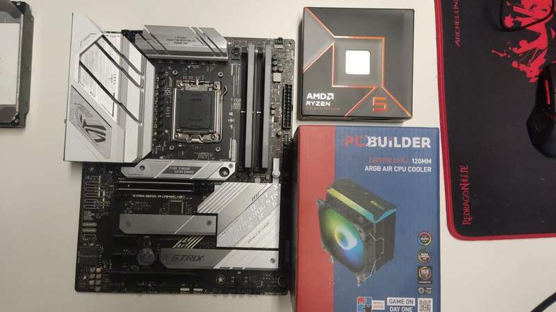 AM5 Upgrade kit - Ryzen 5 9600X / 32GB DDR5 / STRIX B650 / ARGB CPU Cooler