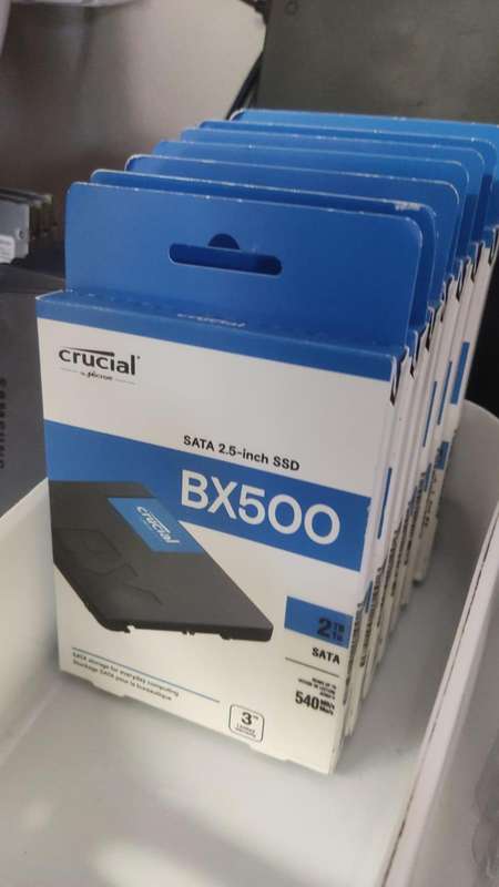 2TB SSD - 2.5" SATA - Crucial BX500