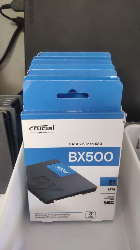 2TB SSD - 2.5" SATA - Crucial BX500