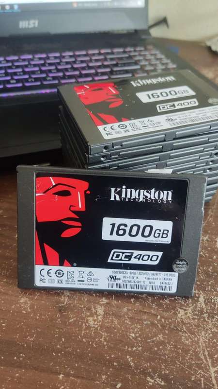 1.6TB SSD 2.5" SATA - Kingston DC400
