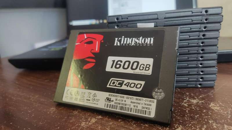 1.6TB SSD 2.5" SATA - Kingston DC400