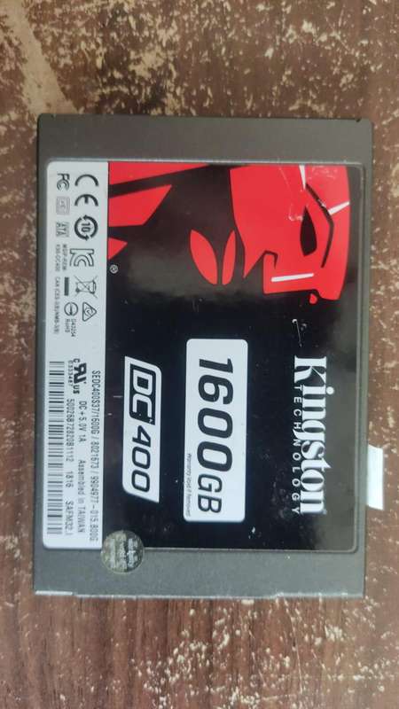 1.6TB SSD 2.5" SATA - Kingston DC400