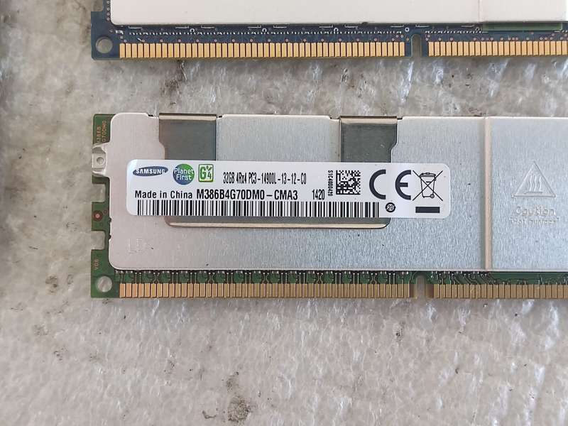 32GB Server RAM - DDR3 - LRDIMM