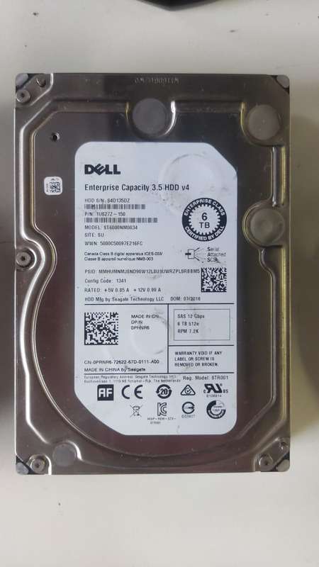 6TB Server Hard Drives - 6TB SAS 12GBps