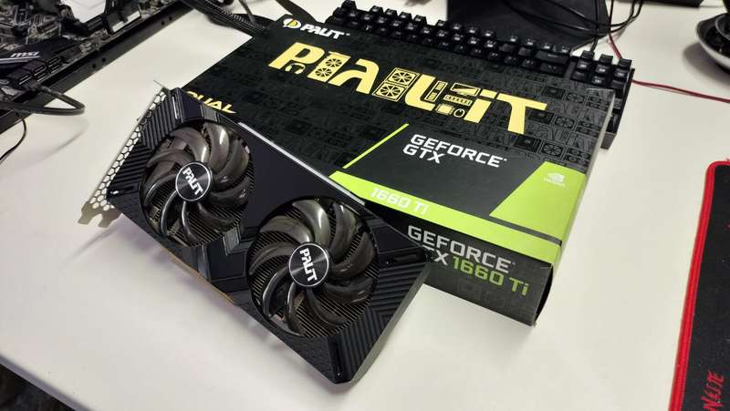 GTX 1660 Ti - Palit Dual