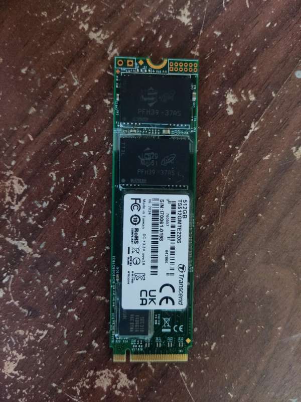 512GB NVME - Transcend