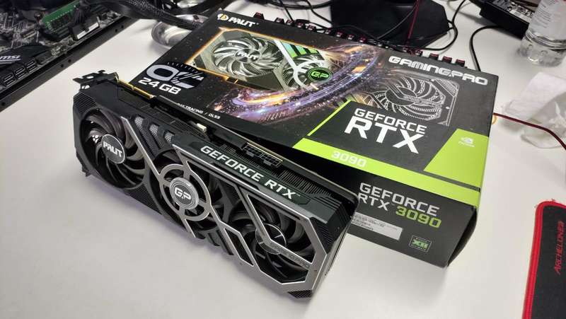 RTX 3090 24GB VRAM - Palit GamingPro