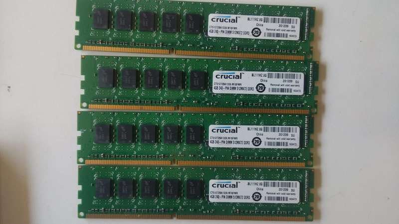 4GB Server RAM - DDR3 (bundle)