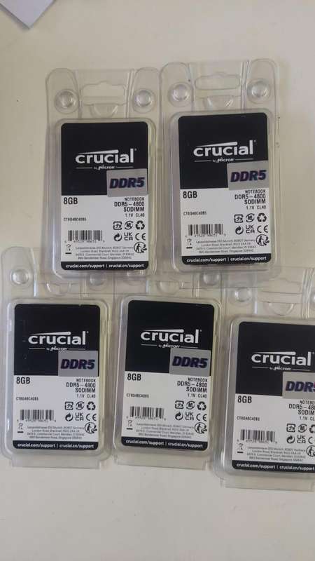 8GB DDR5 Laptop RAM