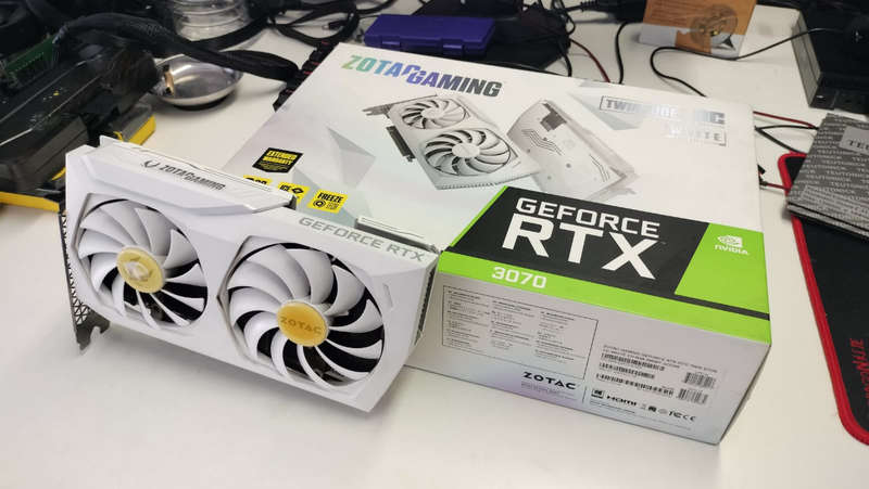 [WHITE] RTX 3070 8GB - Zotac TwinEdge