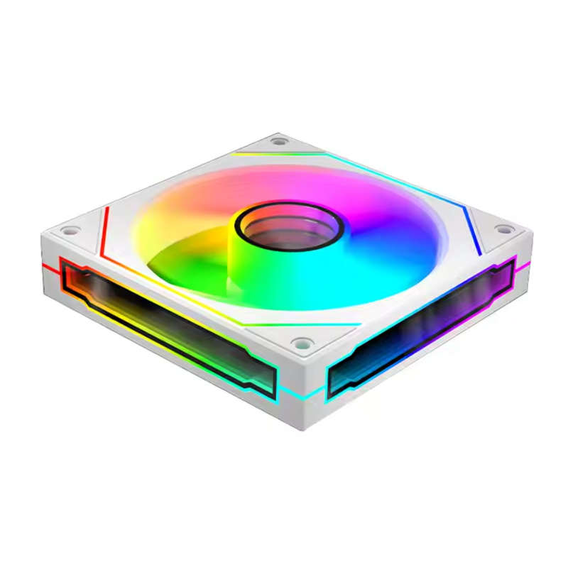 120mm ARGB PC Case Fans - Infinity Mirror Lighting Effect [WHITE]