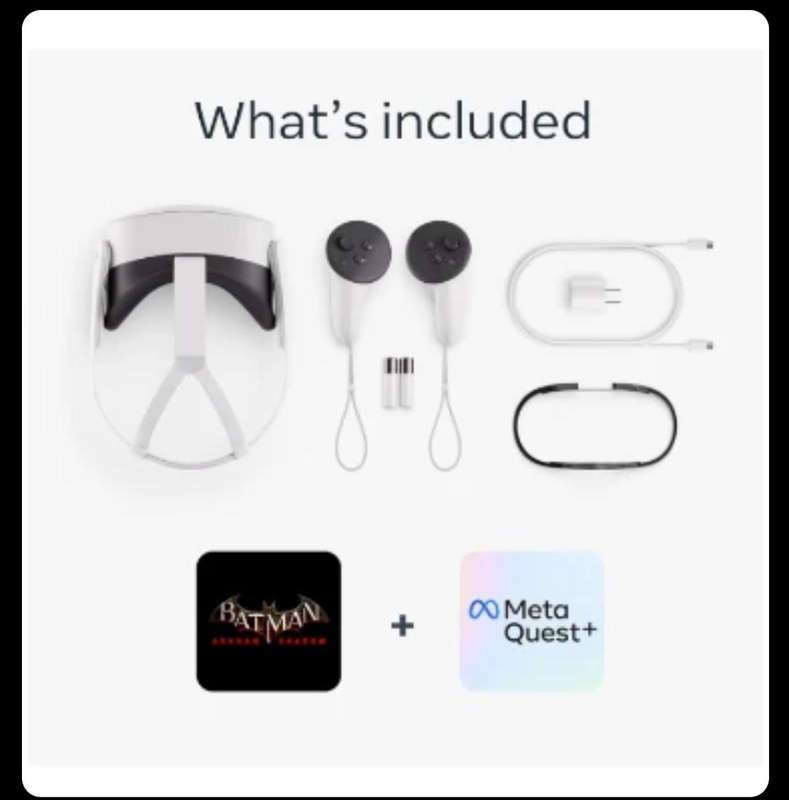 Meta Virtual 256 gb 3s Batman game included