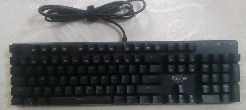 Foxxray Steel Armor Mechanical Gaming Keyboard (Wired)