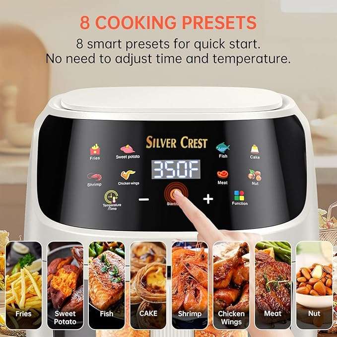 Silver Crest Air Fryer 8L