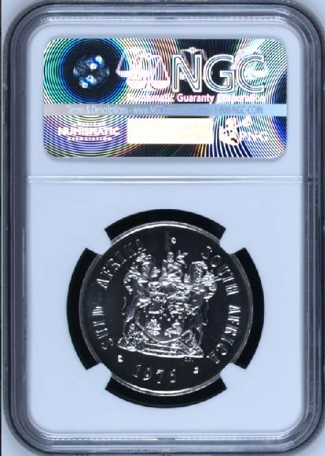 1976 RSA proof silver R1  NGC PF63