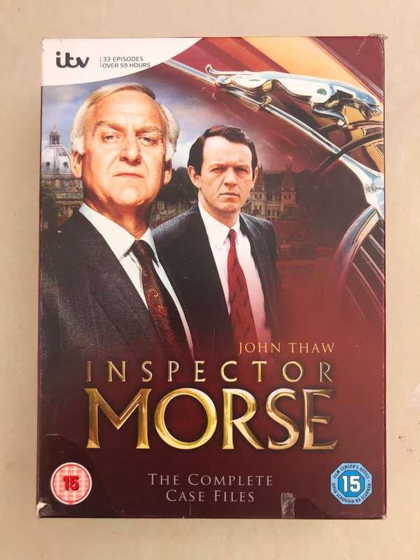 Inspector Morse, Complete TV Series (33 episodes + 3 documentaries)