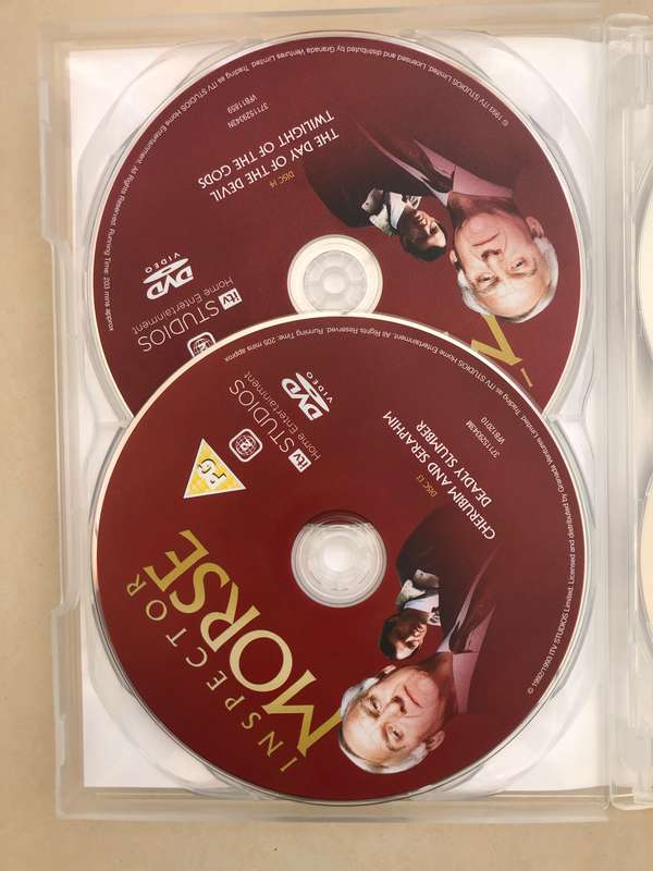 Inspector Morse, Complete TV Series (33 episodes + 3 documentaries)