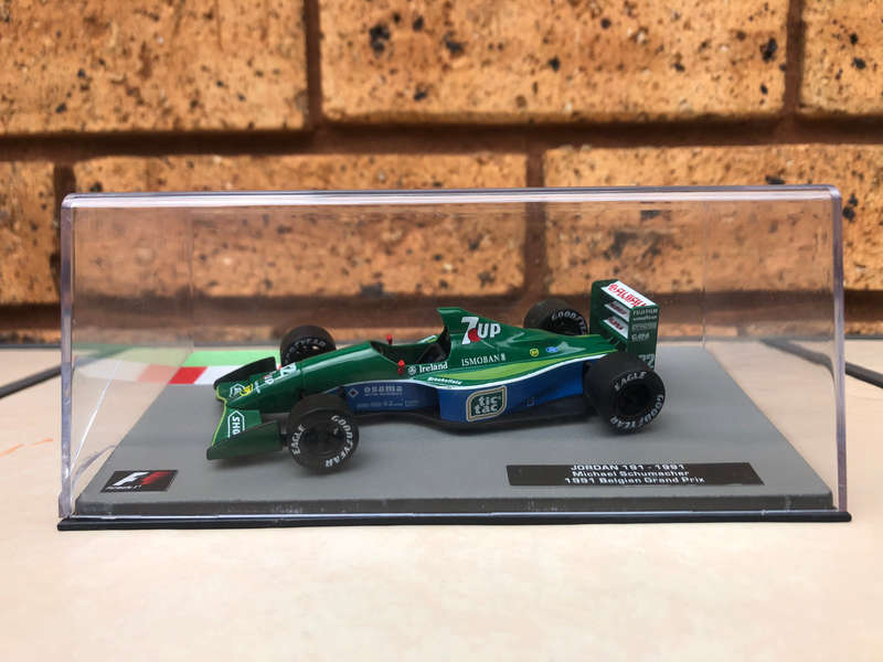 Jordan 191, 1991 Belgian GP (#32, Michael Schumacher)