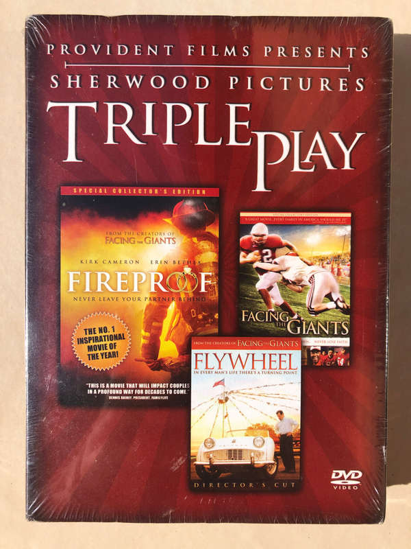 Triple Play (DVD Bundle of movies 'Fireproof', 'Facing the Giants' & 'Flywheel')