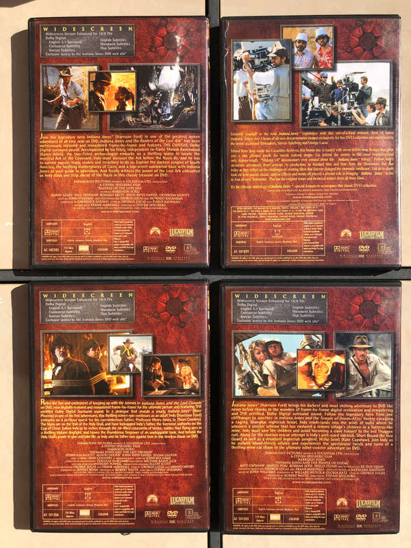 "The Adventures of Indiana Jones": The Complete DVD Movie Collection
