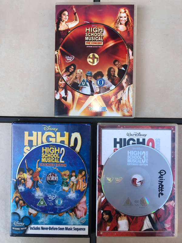High School Musical 2, 3 (Extended Edition) & The Concert (Extreme Access Pass)