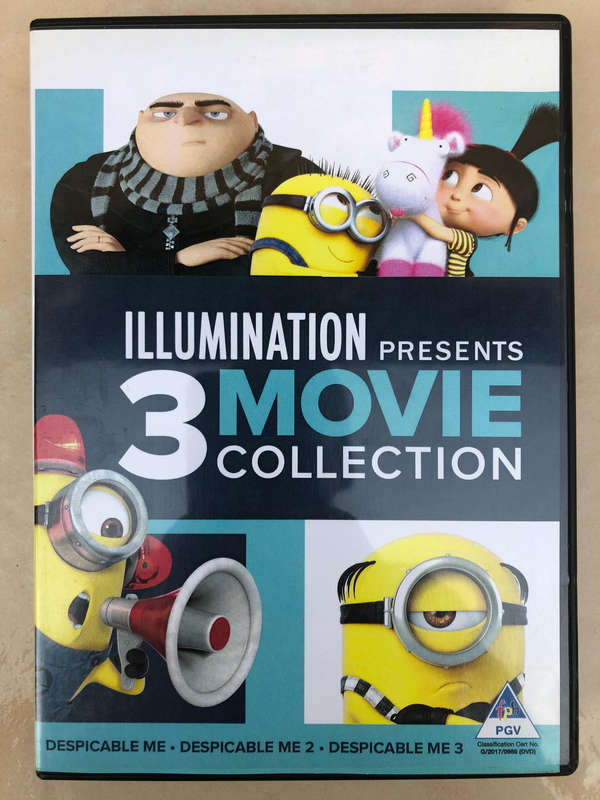 Despicable Me 3-Movie DVD Collection