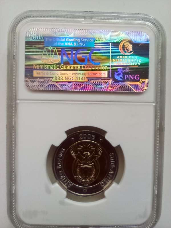 MANDELA 90TH BIRTHDAY COIN NGC  MS 67 HIGH GRADE