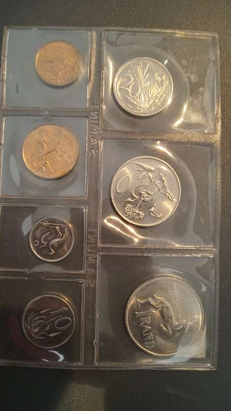 SOUTH AFRICA MINT PACK 1984