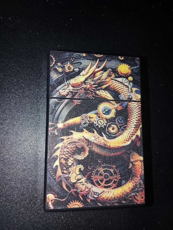 CIGARETTE BOX HOLDER ( DRAGON DESIGN )