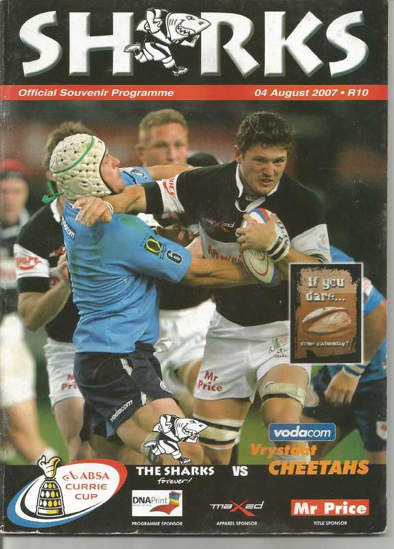Mint Collectable Sharks  Rugby Programmes x 3