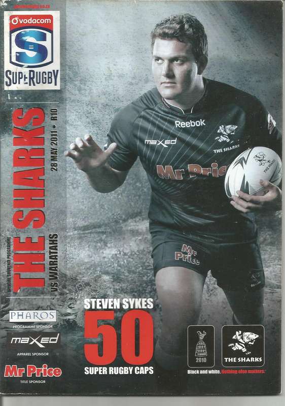 Collectable Sharks Rugby Programmes  - Fifty Caps - in Mint Condition