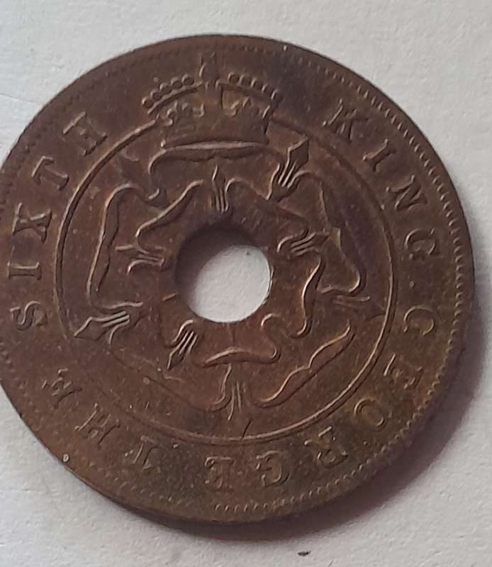 Southern Rhodesia One Penny Coins - 1939 & 1949