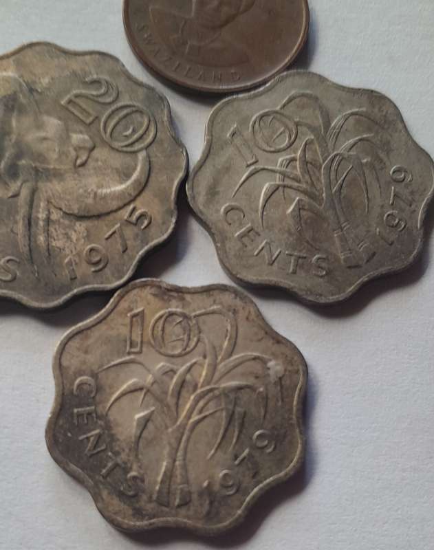 4 x Swaziland Coins