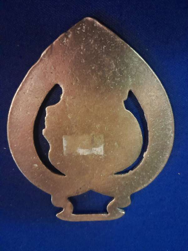 Vintage Single Horse Brass - HRH Prince Charles and Lady Diana Spencer Wedding 1981