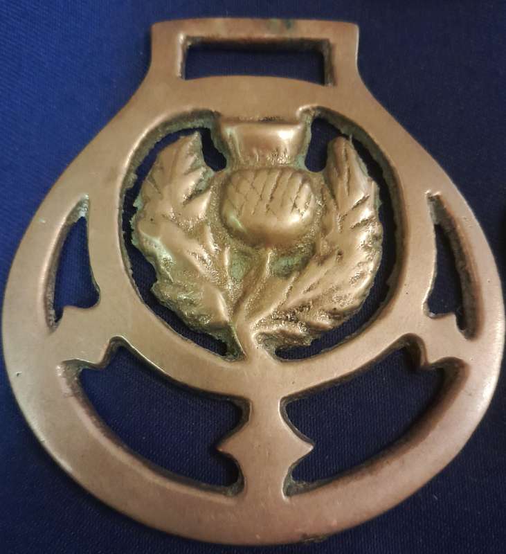 Vintage Single Horse Brasses - Set of Three