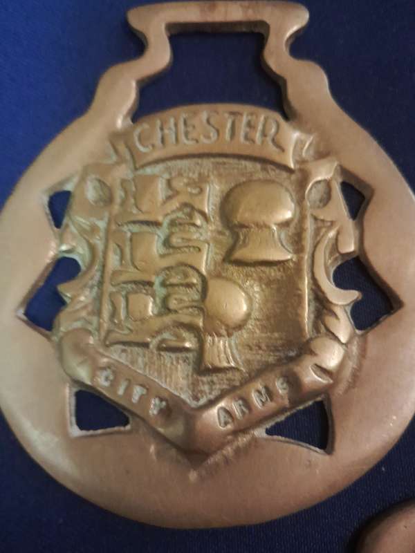 Vintage Single Horse Brasses - Set of Three
